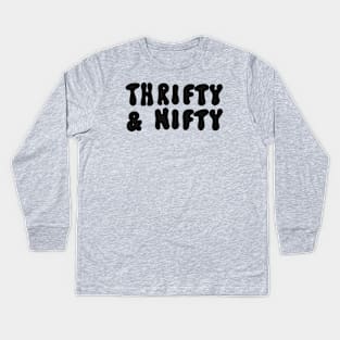 Thrifty & Nifty Kids Long Sleeve T-Shirt